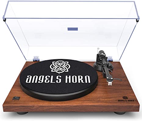 ANGELS HORN Turntable Vinyl Record Player